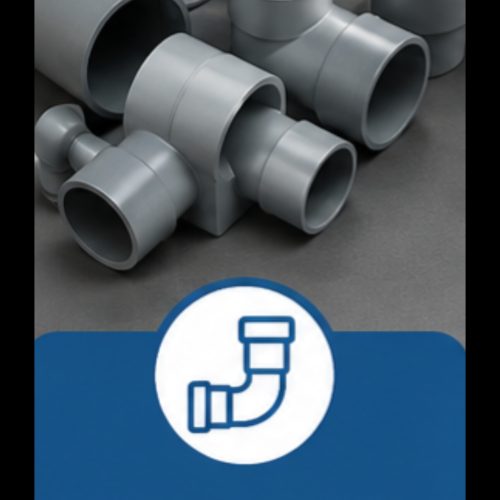 پریز4خانه بدون ارت پارس دوشاخه دار (مکعب)